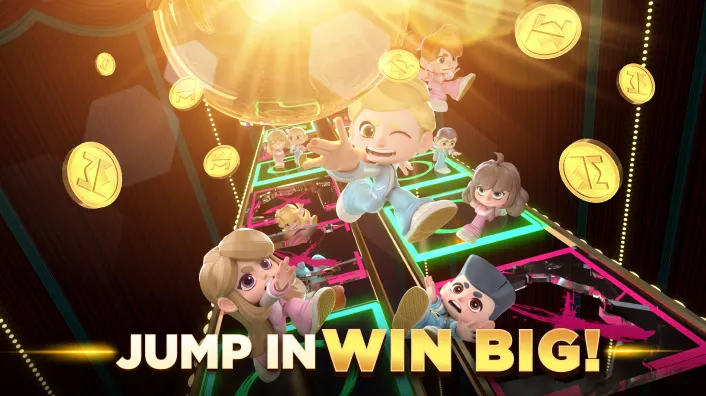 A cashback offer banner with money refund icon and sports background